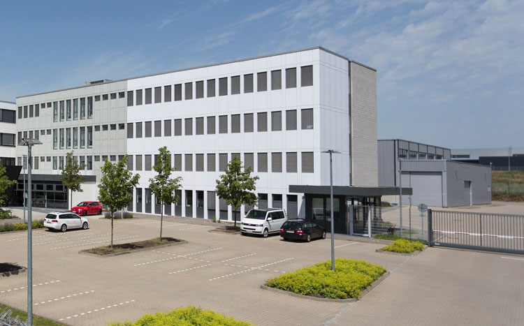 Bürogebäude Wolfsburg mit Fassadenfolie