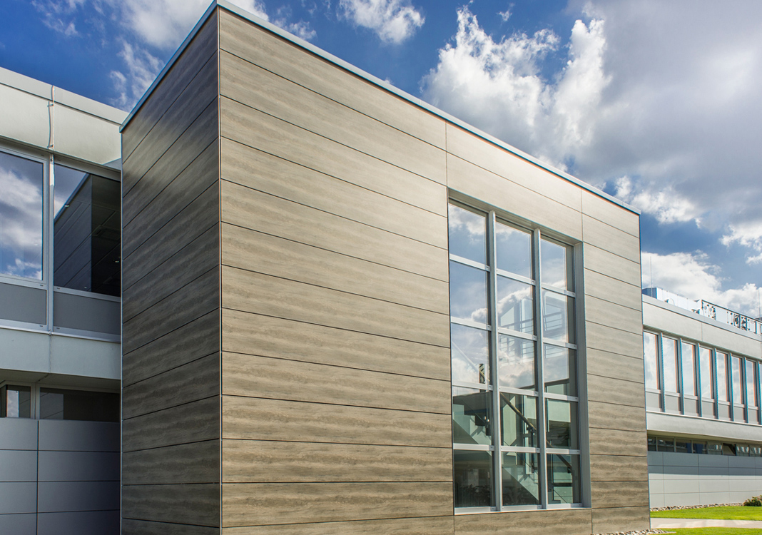 Außenfolie im Einsatz