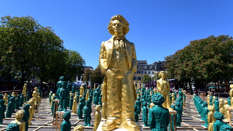 Beethoven-Skulptur reist 1.000 Kilometer 1