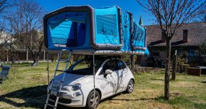 aufblasbares Gentle Tent für Autodächer