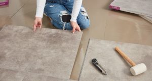 Klick-Vinyl verlegen