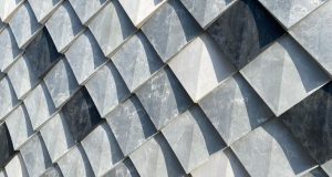 Pretty Plastic Recycelte PVC-Fassadenkachel