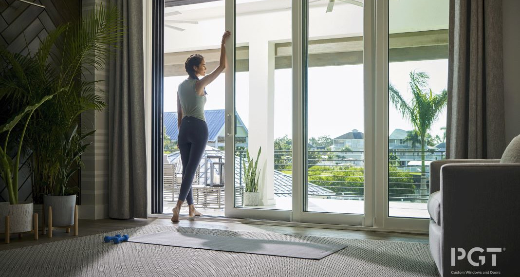 Wirbelsturmbeständige PVC-Türen und -Fenster WinGuard PGT