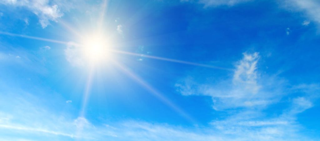Effektiver Sonnenschutz bei starker Sonneneinstrahlung