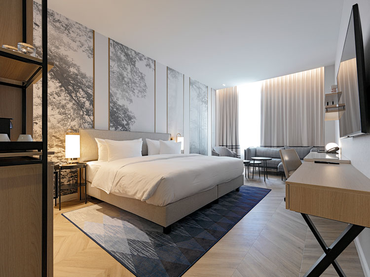 Eleganter Bodenbelag für die Hotellerie 2 Bodenbelag Hotel DoubleTree Berlin Bild2