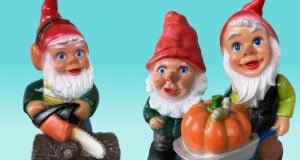 PVC-Gartenzwerge Rakso