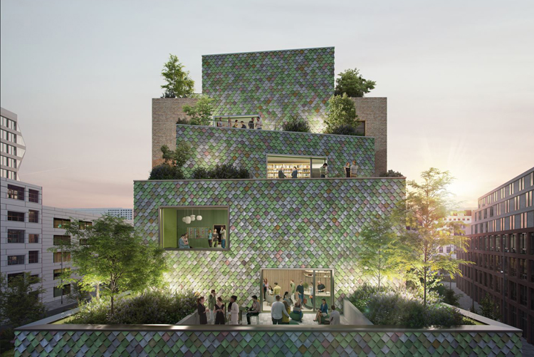 PVC-Recyclingschindeln