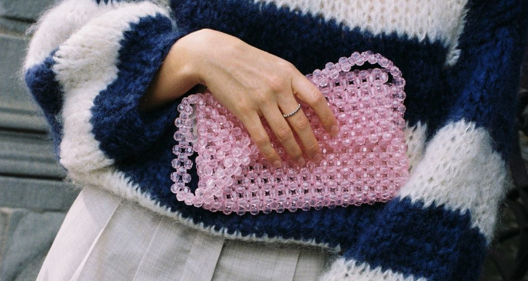 Home 1 PVC-Perlenhandtaschen Studio 7
